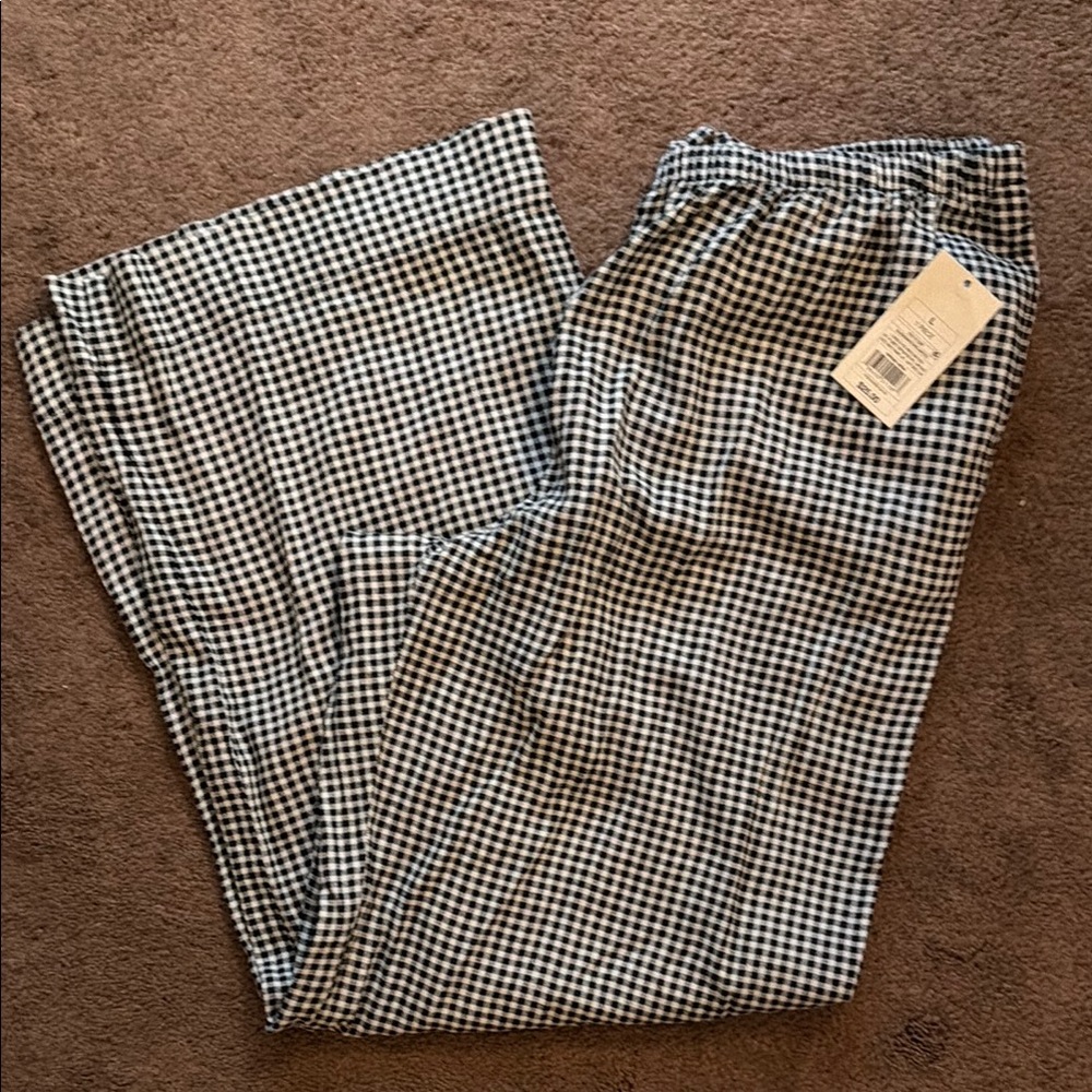 A New Day black and white checkered pants